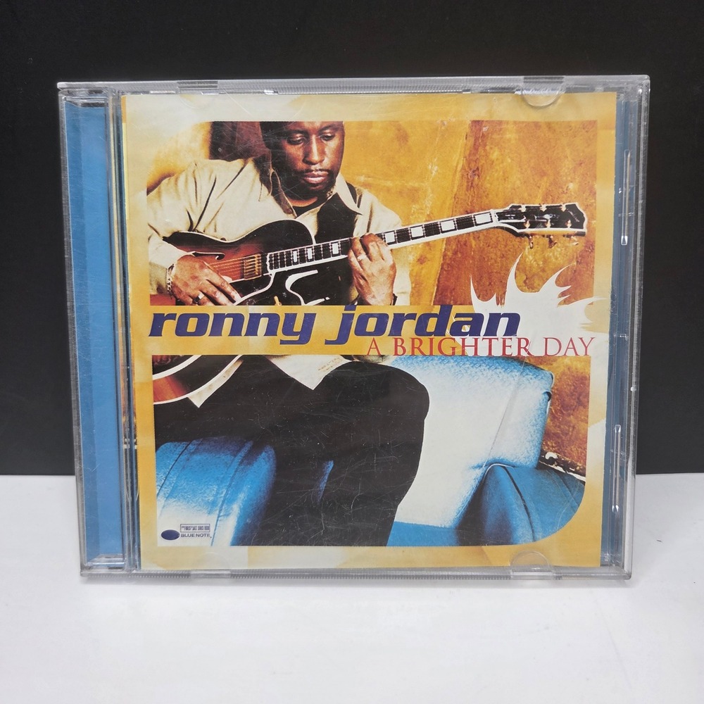 Ronny Jordan A Brighter Day CD 2000 Blue Note Smooth Acid Jazz Mos Def Roy Ayers